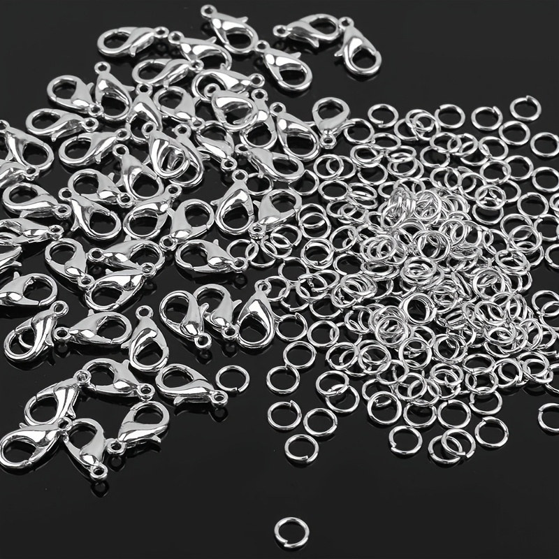 Jewelry Making Ring Tool - 1/2/300 قطعة مشابك جراد البحر وحلقات