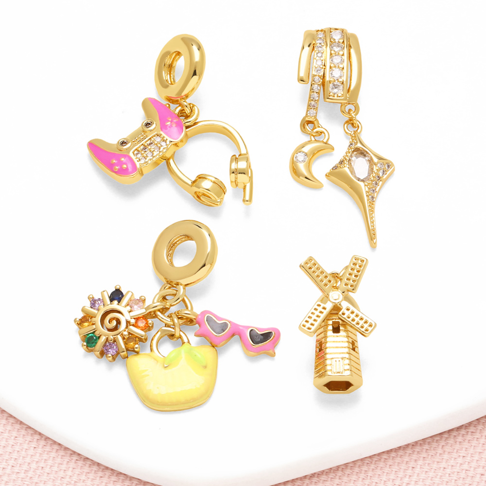Jewelry Making Game - OCESRIO الوردي المينا نظارات أذرع التحكم