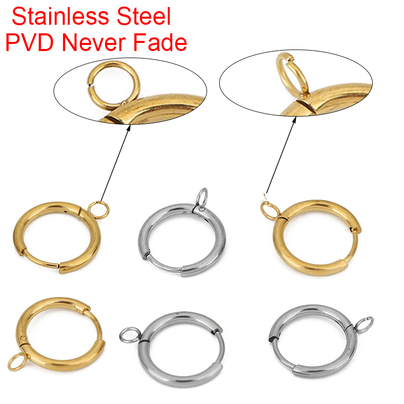 Jewelry Making Thread - 10 قطعة PVD أبدا تتلاشى أقراط