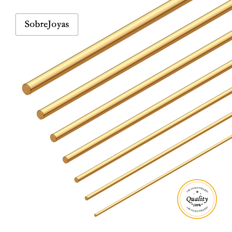 Jewelry Making Thread - 14K الذهب معبأ جولة متر واحد