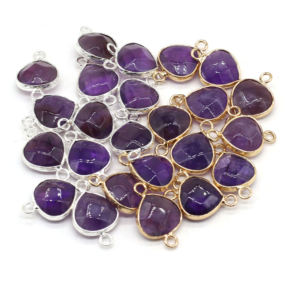 Jewelry Making For Adults - 2 قطعة موصلات الحجر الطبيعي الدهون