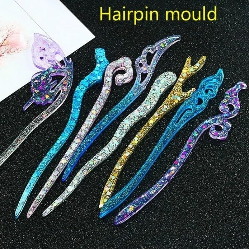Jewelry Making For Adults - جديد شفاف دبوس الشعر سيليكون قالب