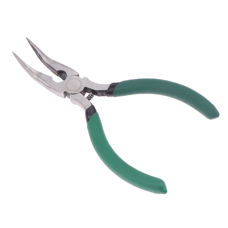Jewelry Making Loop Pliers - كماشة أنف منحنية مسطحة ، سلك