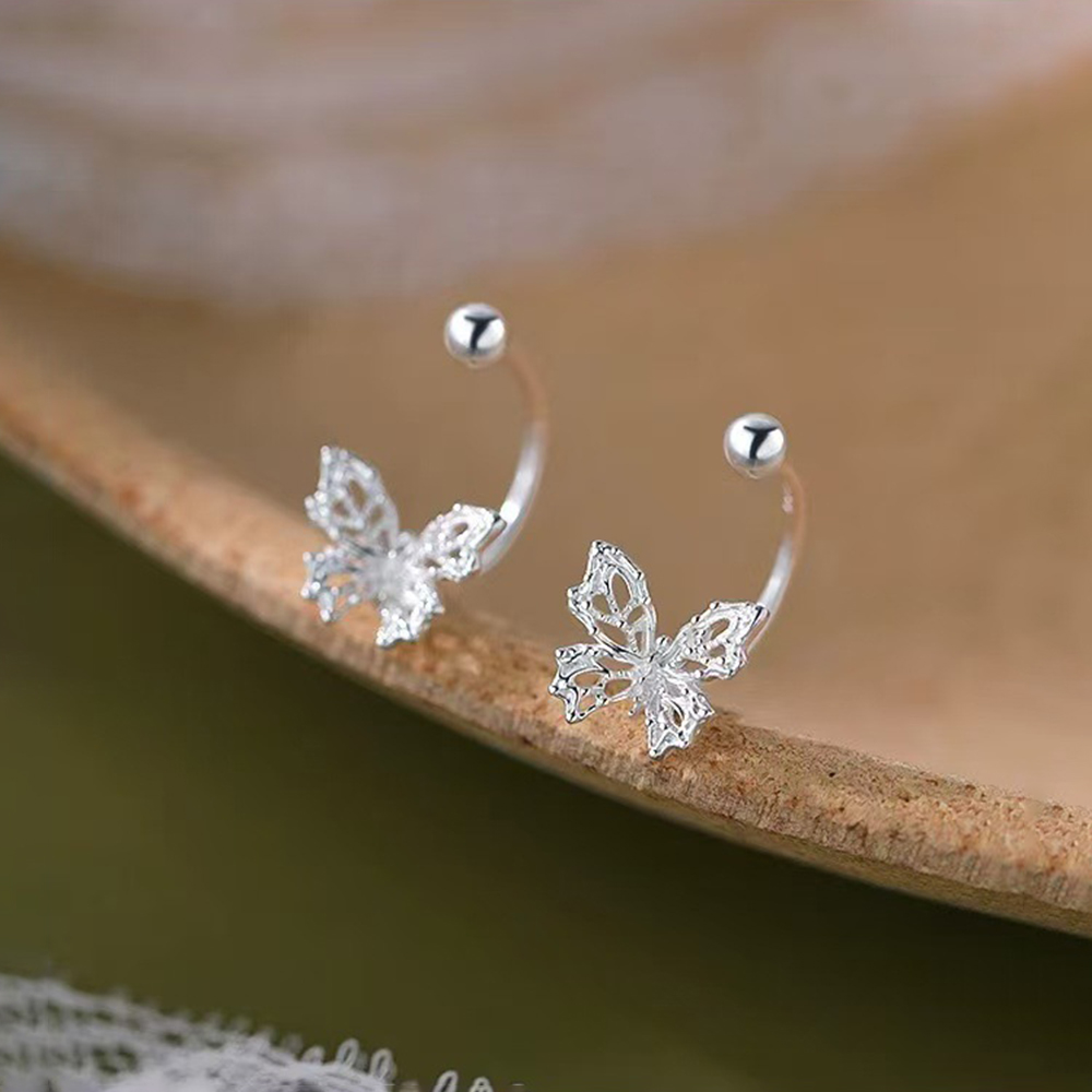 925 الفضة إبرة الجوف فراشة حبة - مراجعة Beading Needle Fine وسعره