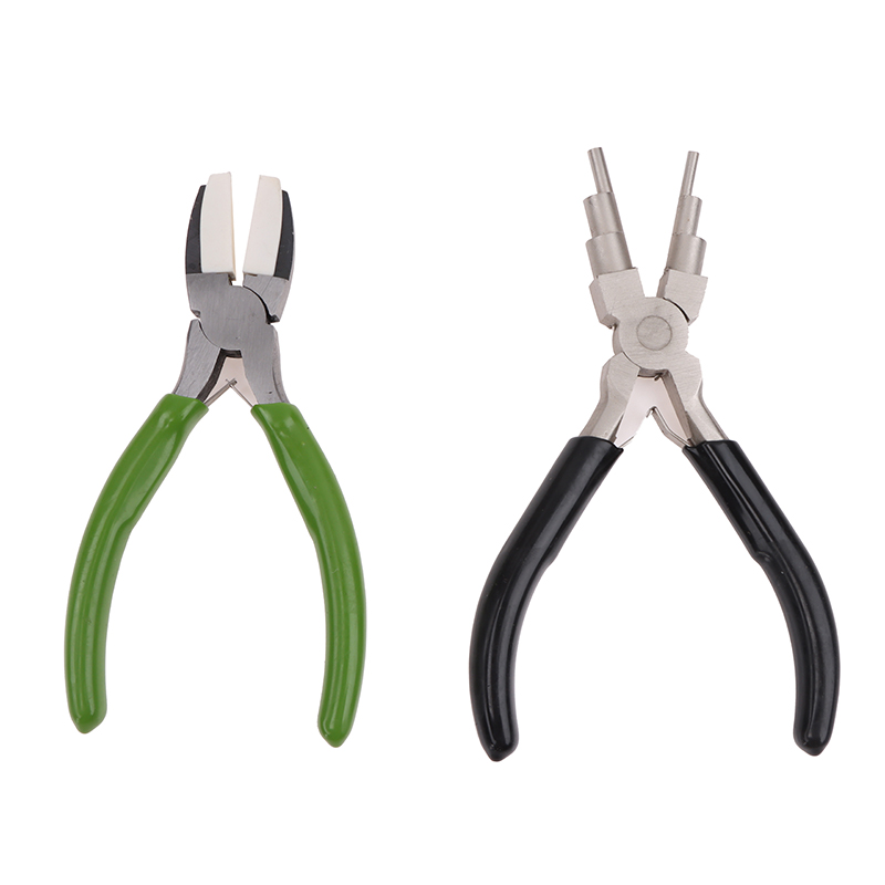 كماشة خضراء مسطحة الطرف، كماشة - مراجعة Jewelry Making Loop Pliers وسعره