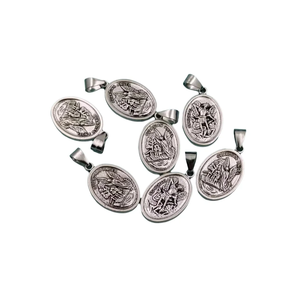 30 قطعة من قلادات القديس ميخائ - مراجعة Jewelry Making Michaels وسعره
