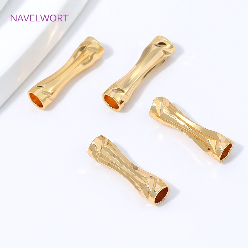 خرز أنبوبي مصقول مطلي بالذهب ع - مراجعة Jewelry Making Youtube وسعره
