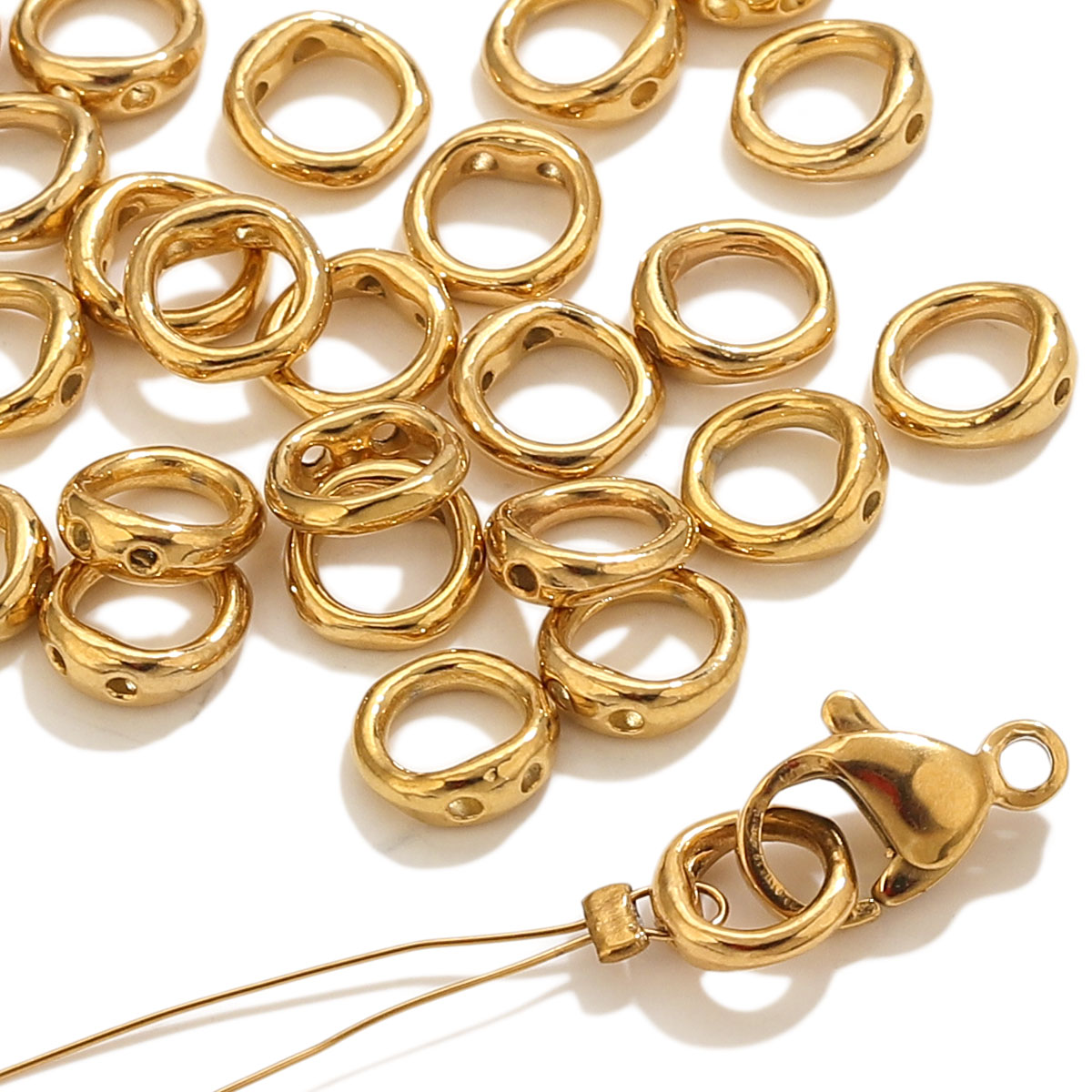 20 قطعة من مشابك الفولاذ المقا - مراجعة Jewelry Making Supplies وسعره
