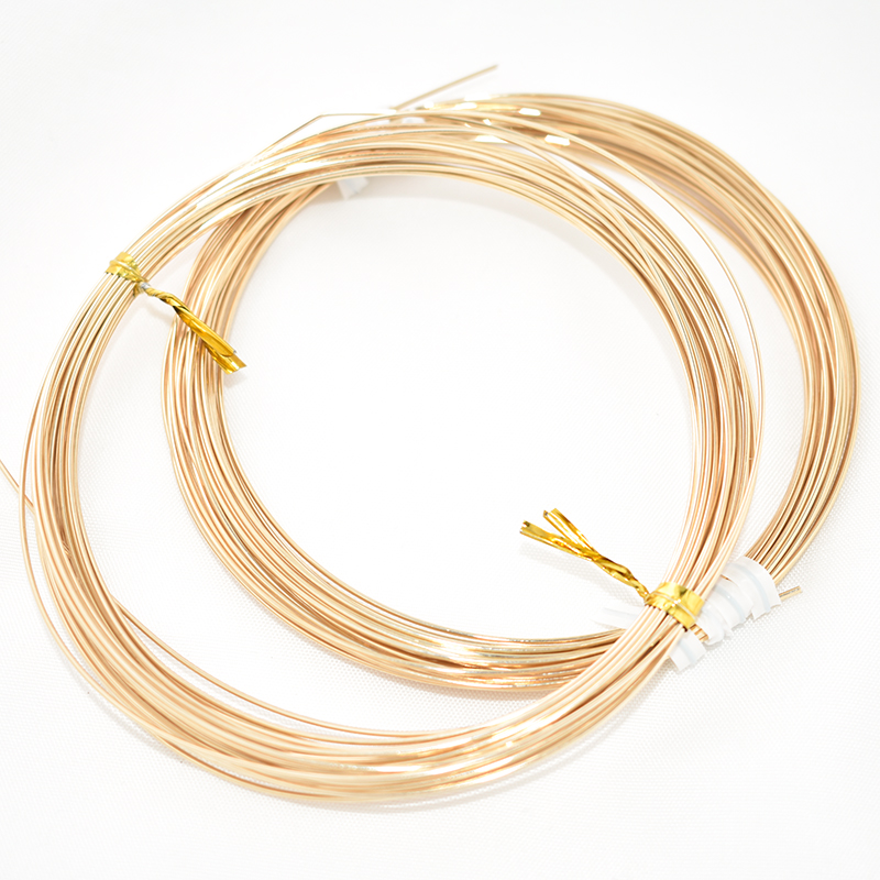 سلك ذهبي عيار 14 قيراط نصف صلب - مراجعة Jewelry Making Thread وسعره