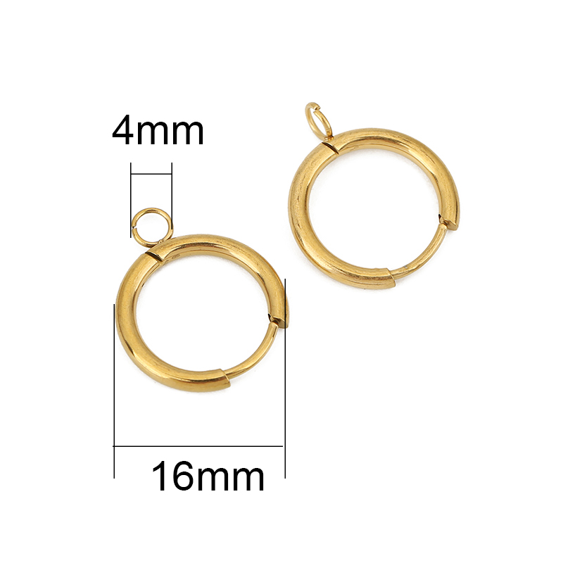 10 قطعة PVD أبدا تتلاشى أقراط  - مراجعة Jewelry Making Thread وسعره