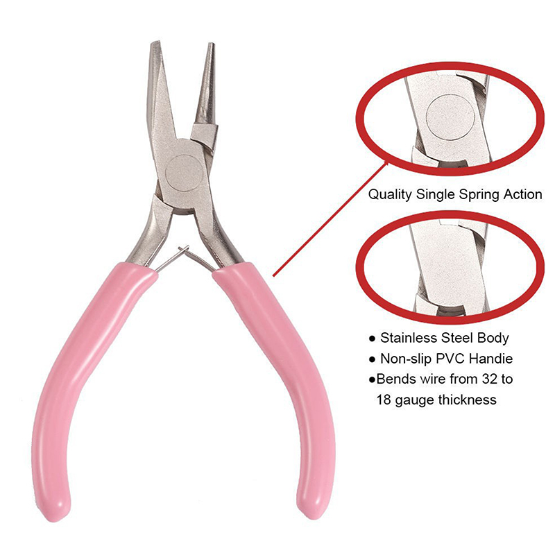 1 قطعة كماشة دائرية مقعرة لتشك - مراجعة Jewelry Making Loop Pliers وسعره