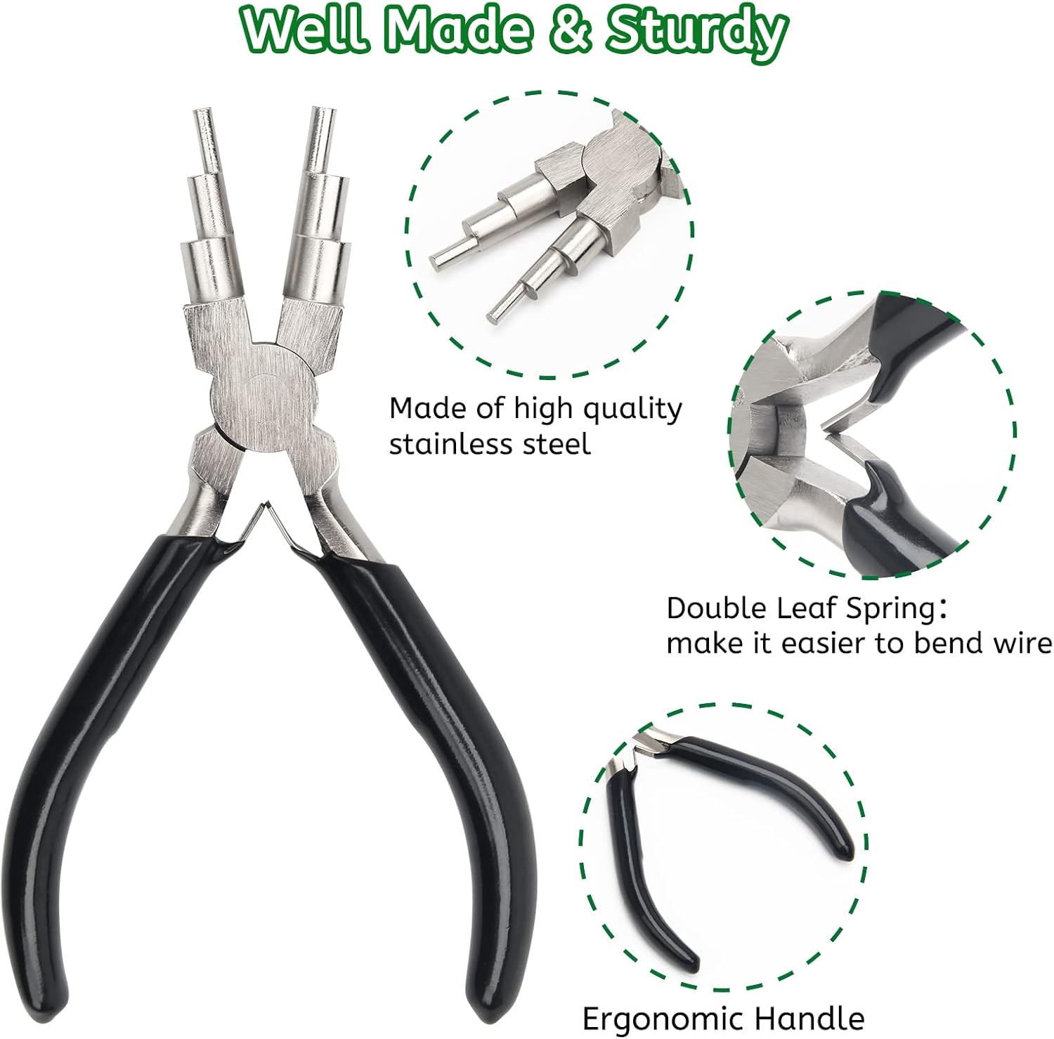 كماشة تشكيل الأسلاك بـ 6 خطوات - مراجعة Jewelry Making Loop Pliers وسعره