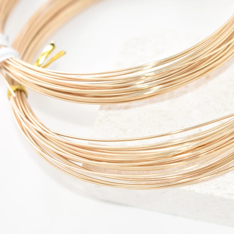 14K الذهب معبأ جولة متر واحد ن - مراجعة Jewelry Making Thread وسعره