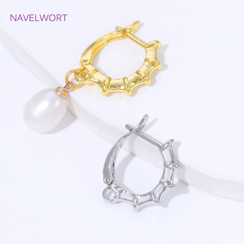 خطافات أقراط مطلية بالذهب عيار - مراجعة Jewelry Making Thread وسعره