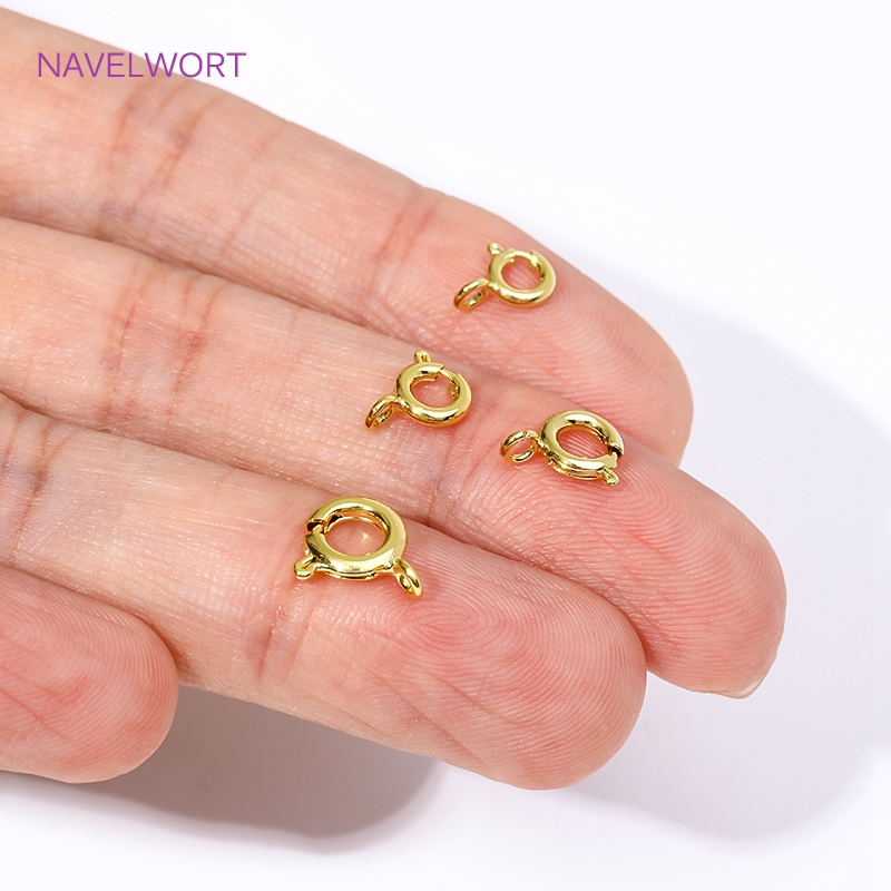 مشابك زنبركية من النحاس المطلي - مراجعة Jewelry Making Supplies وسعره