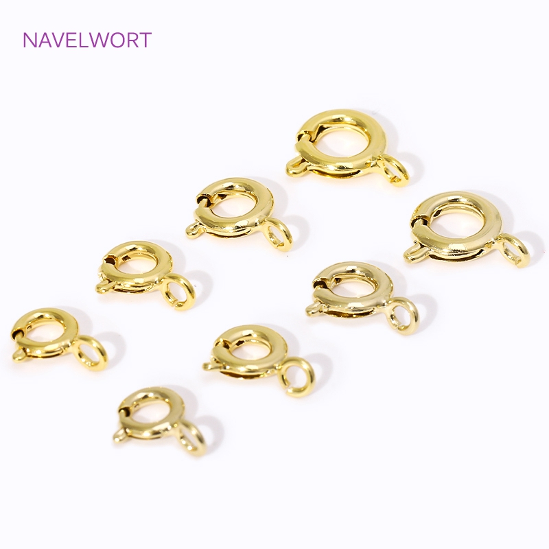 مشابك زنبركية من النحاس المطلي - مراجعة Jewelry Making Supplies وسعره