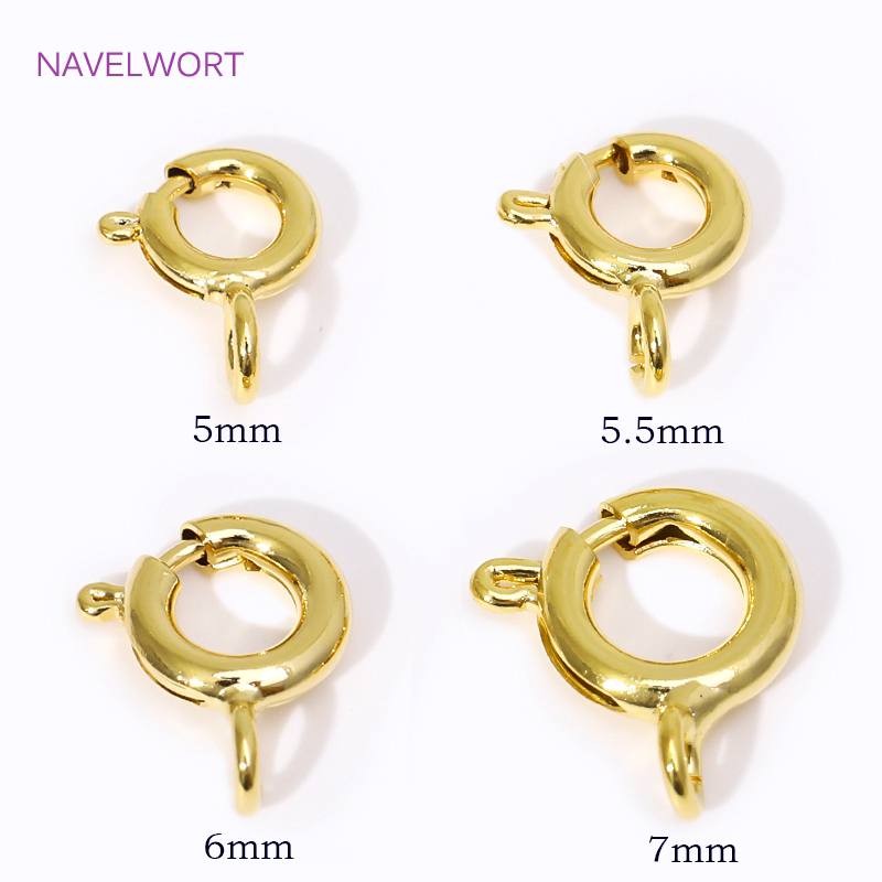 مشابك زنبركية من النحاس المطلي - مراجعة Jewelry Making Supplies وسعره