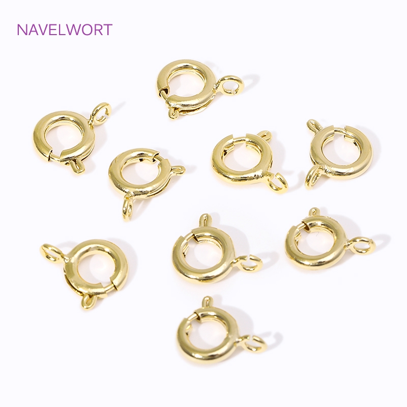 مشابك زنبركية من النحاس المطلي - مراجعة Jewelry Making Supplies وسعره