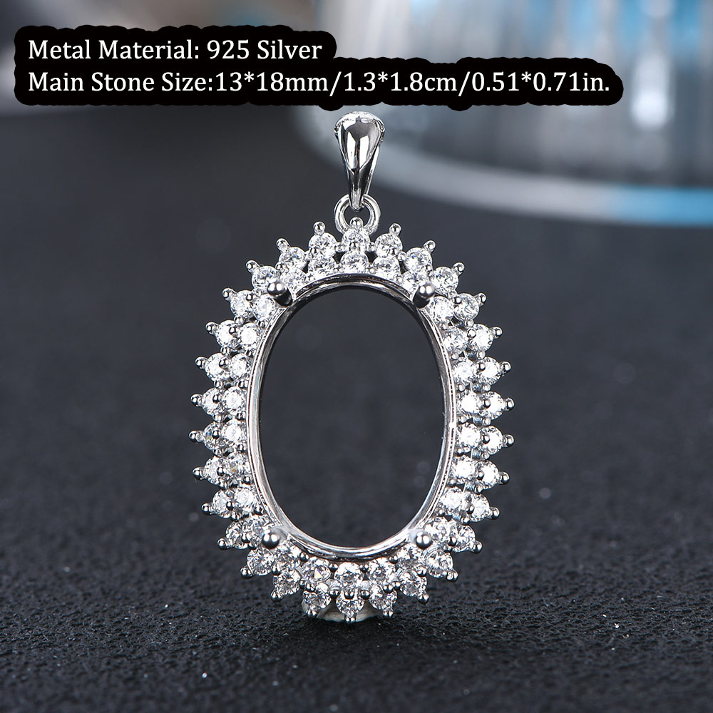 13x18 مللي متر S925 فضة قلادة  - مراجعة Jewelry Making Ring Tool وسعره