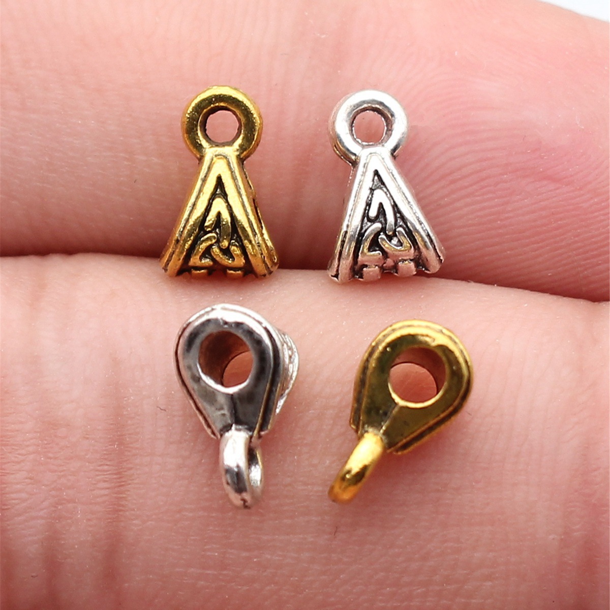 خرزات على شكل قلب مجوف مزدوج ب - مراجعة Jewelry Making For Couples وسعره