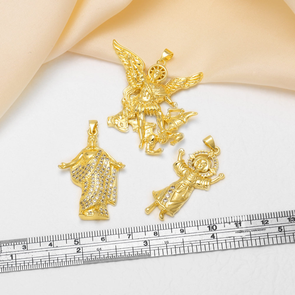 OCESRIO تعليقة القديس ميخائيل  - مراجعة Jewelry Making Michaels وسعره