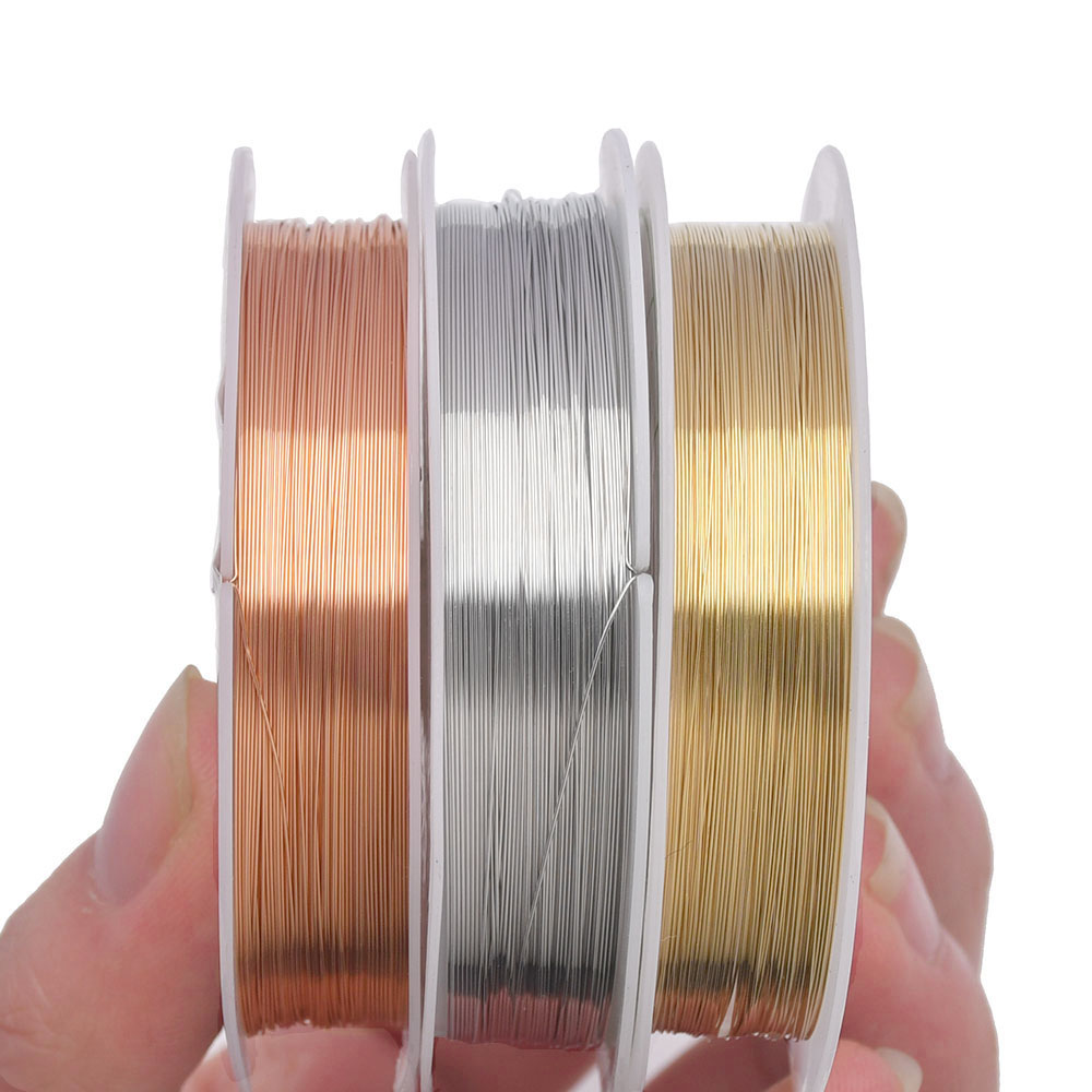 سلك مجوهرات 0.2-1 مم، سلك حرفي - مراجعة Jewelry Making Thread وسعره