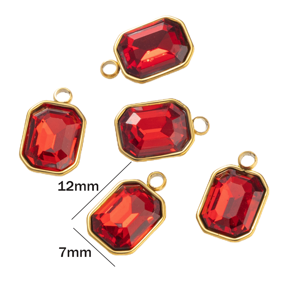 5 قطع الفولاذ المقاوم للصدأ ال - مراجعة Jewelry Making Gemstones وسعره