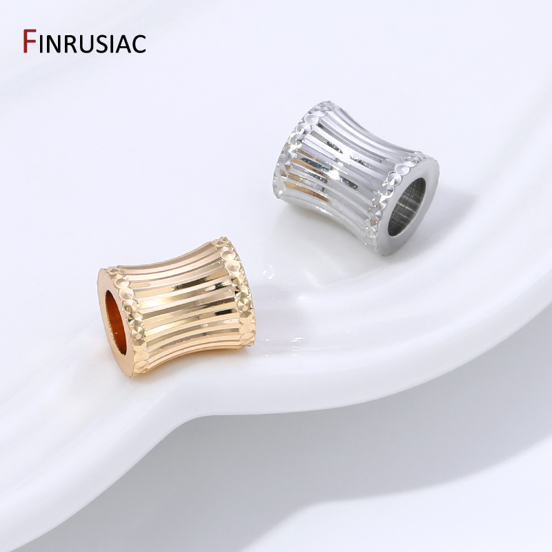خرز أنبوبي كبير الفتحات مطلي ب - مراجعة Jewelry Making Youtube وسعره