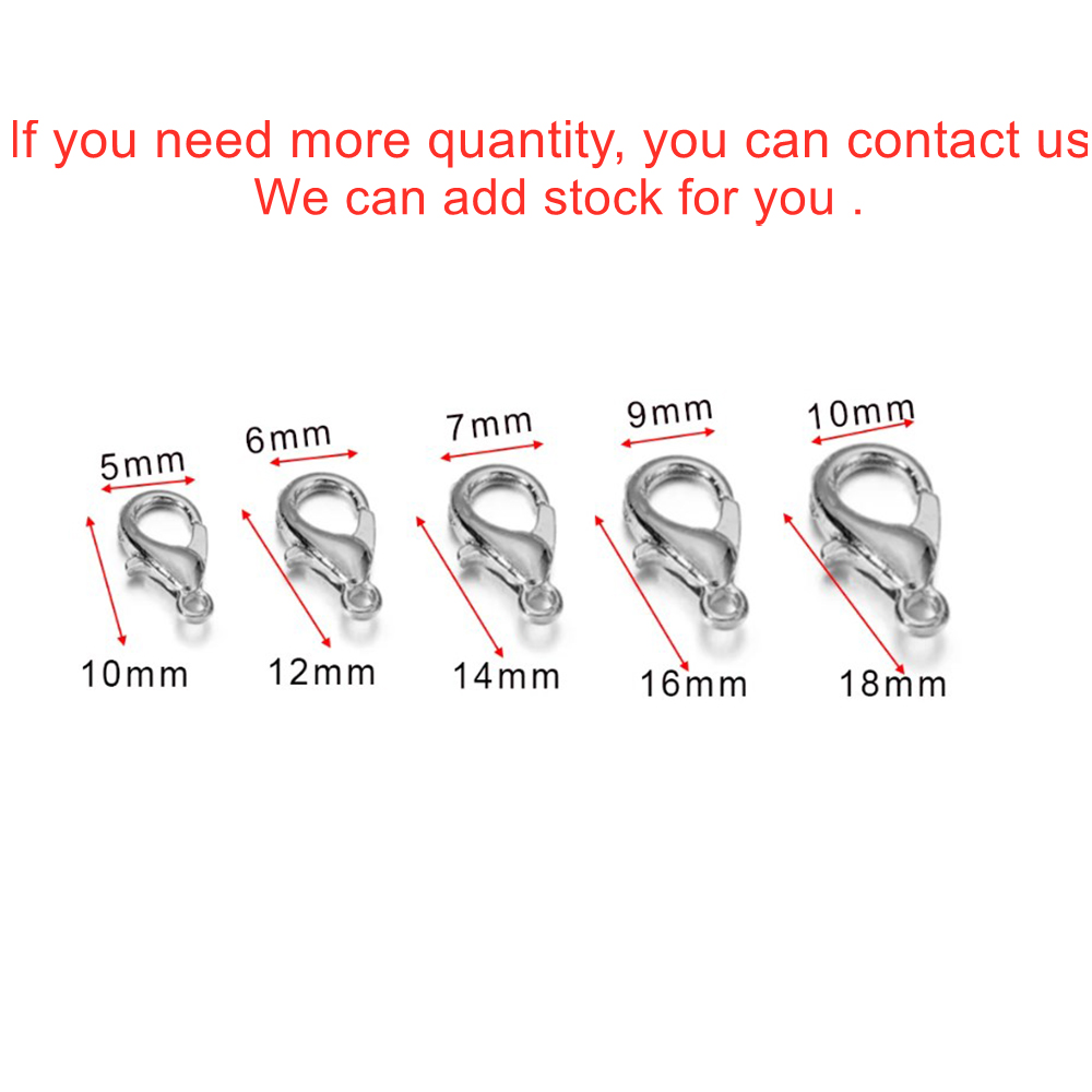 10 قطع مشابك على شكل جراد البح - مراجعة Jewelry Making Supplies وسعره