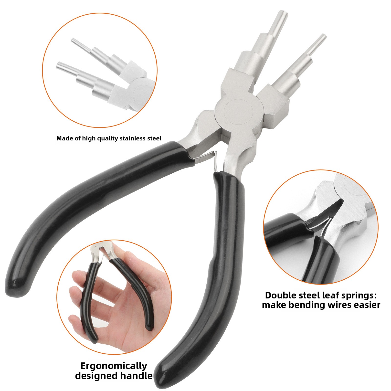 طقم كماشة مجوهرات 6 في 1 بمقبض - مراجعة Jewelry Making Loop Pliers وسعره