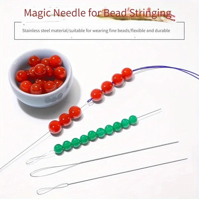 مجموعة من 7 قطع إبر خرز من الف - مراجعة Beading Needle Fine وسعره
