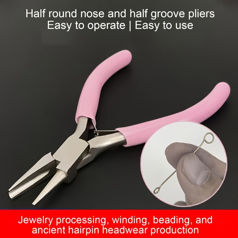كماشة مقعرة مستديرة احترافية م - مراجعة Jewelry Making Loop Pliers وسعره