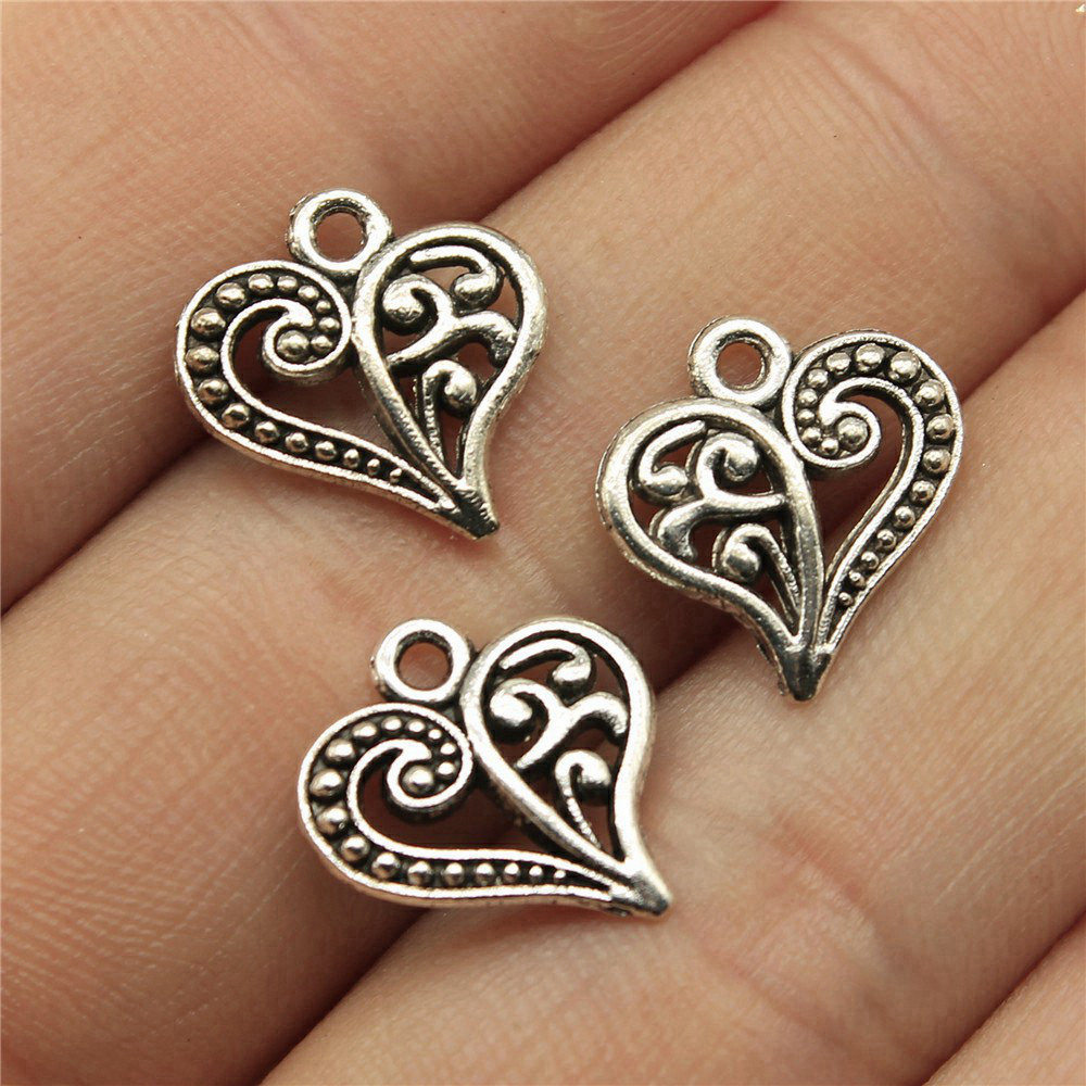 قلادة على شكل قلب شبكي للأزواج - مراجعة Jewelry Making For Couples وسعره