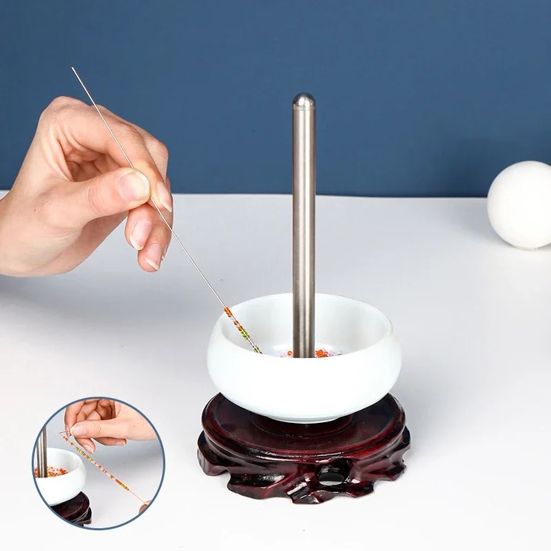 3 قطعة إبر الديكور المنحنية ال - مراجعة Beading Needle Fine وسعره
