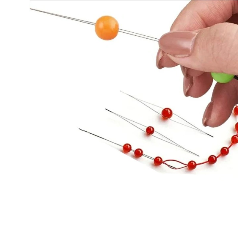 1/10 قطع إبر خرز مفتوحة للحرف  - مراجعة Jewelry Making Thread وسعره