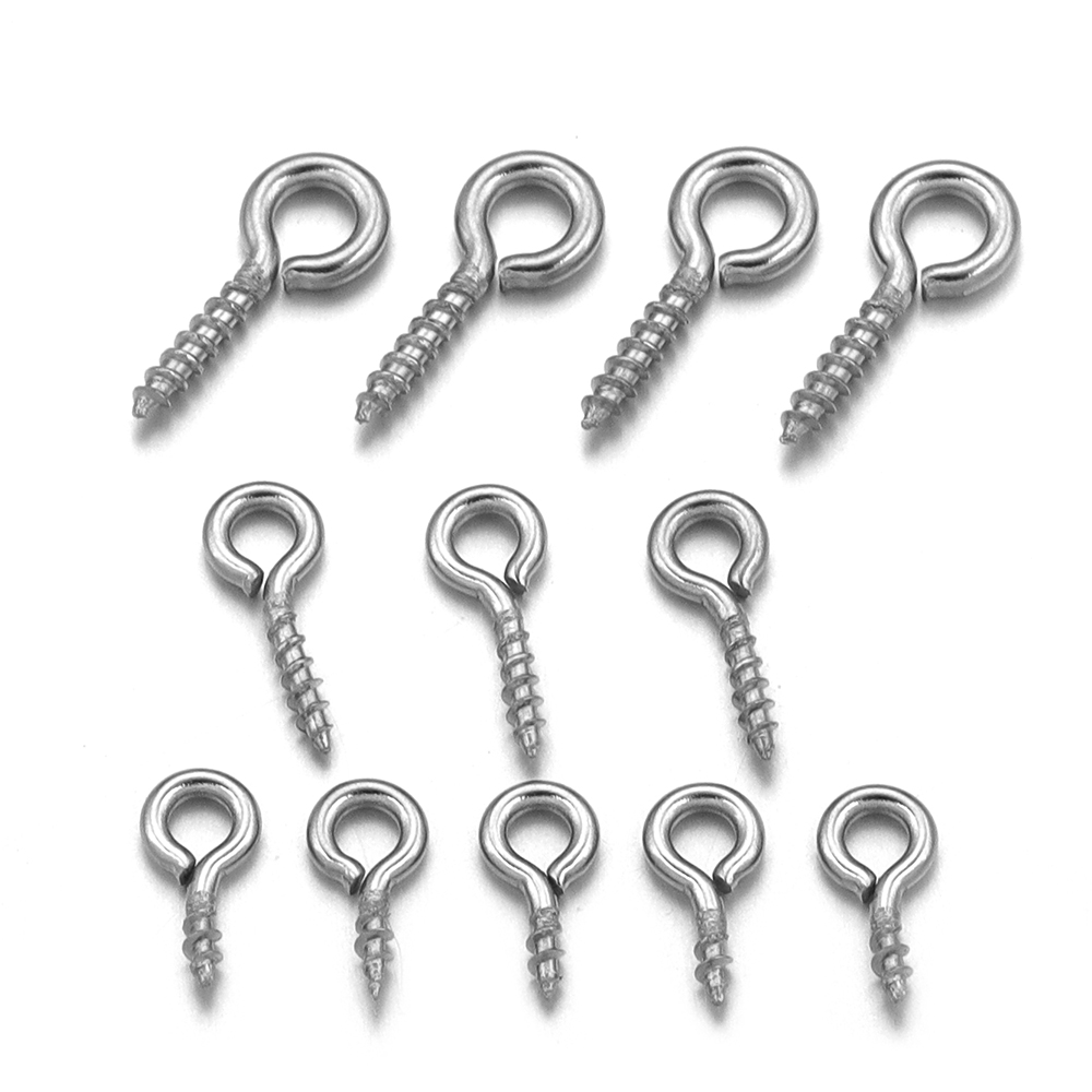 100 قطعة/الوحدة الفولاذ المقاو - مراجعة Jewelry Making Thread وسعره