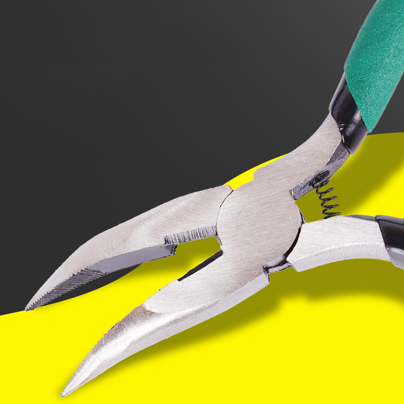 كماشة أنف منحنية مسطحة ، سلك ح - مراجعة Jewelry Making Loop Pliers وسعره