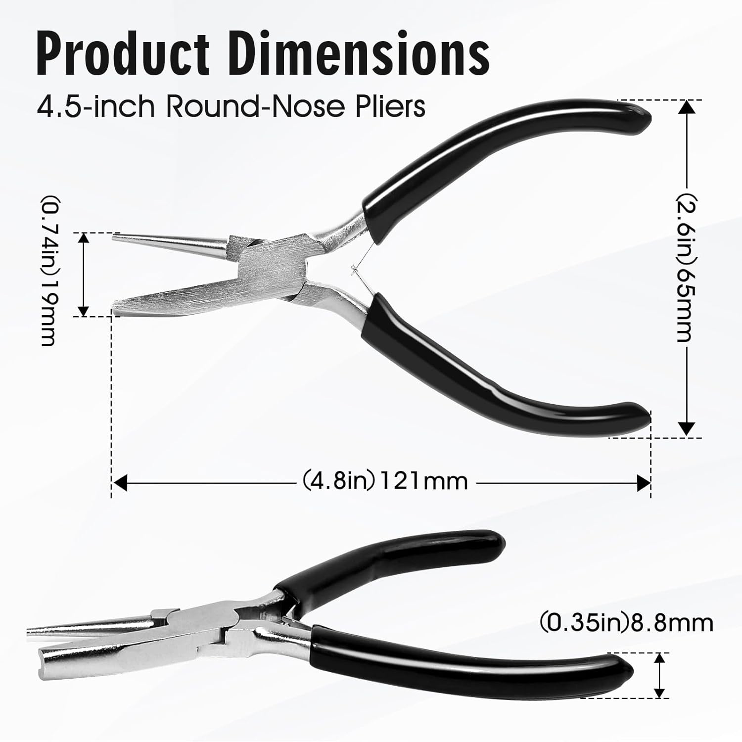 كماشة تقويس الأسلاك المقعرة، أ - مراجعة Jewelry Making Loop Pliers وسعره