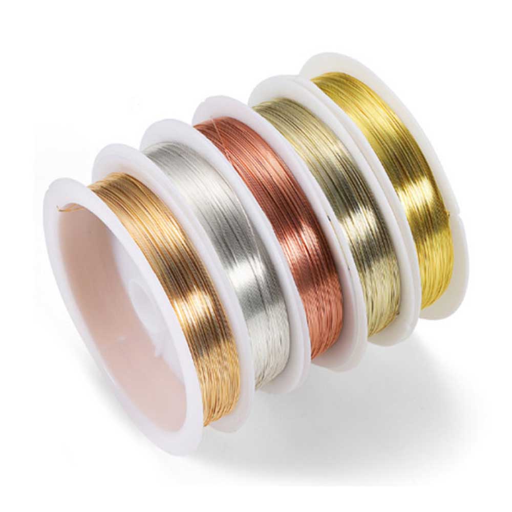سلك نحاسي للمجوهرات 0.2-1 مم،  - مراجعة Jewelry Making Thread وسعره