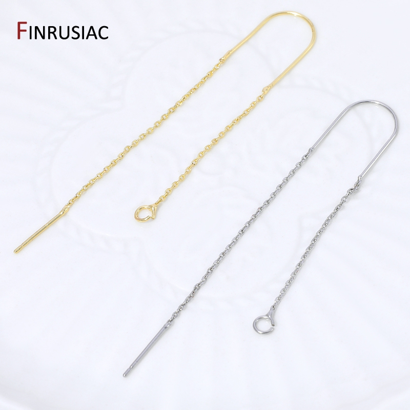 أقراط متدلية بسلسلة طويلة مزين - مراجعة Jewelry Making Thread وسعره