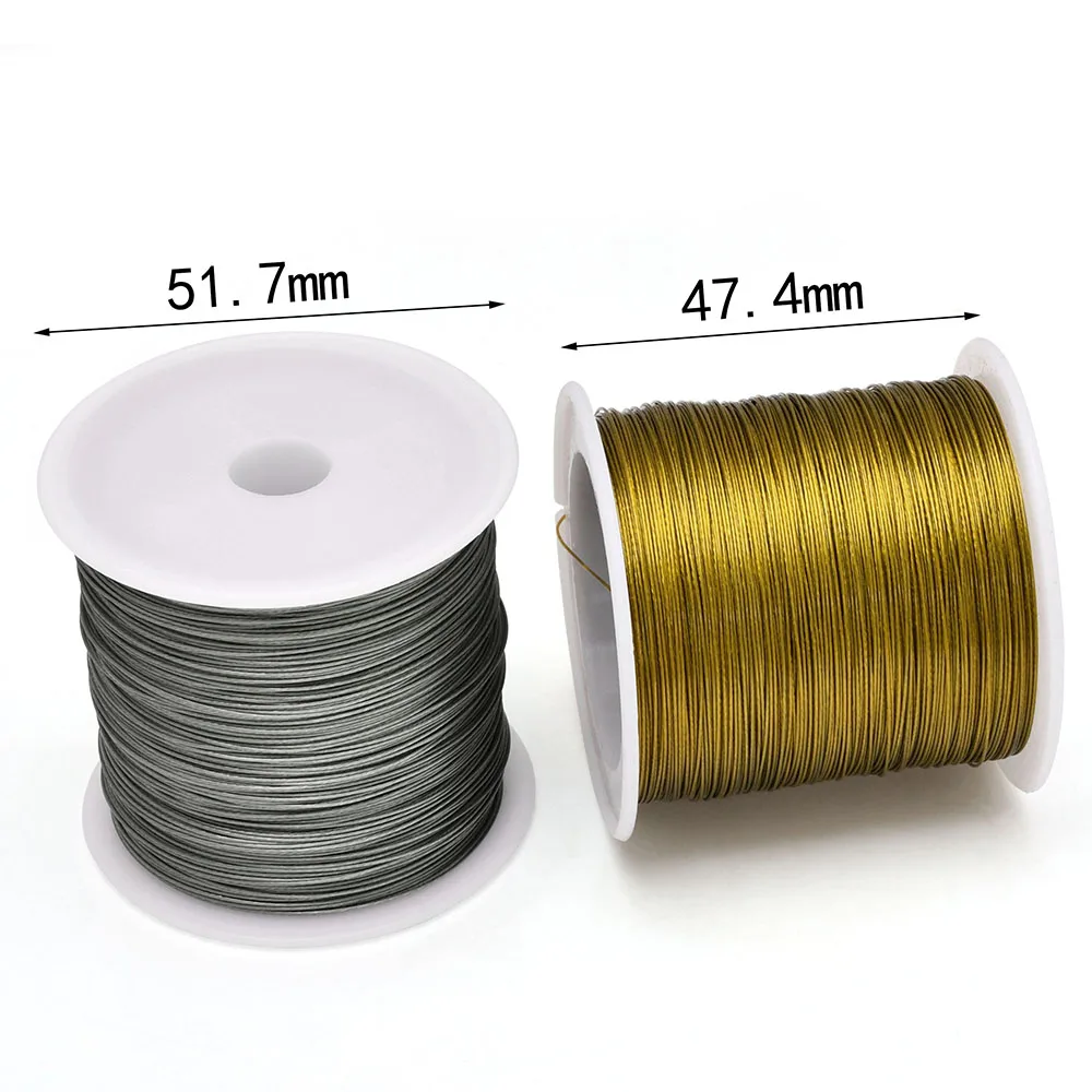 سلك فولاذي مقاوم للصدأ بطول 32 - مراجعة Jewelry Making Thread وسعره