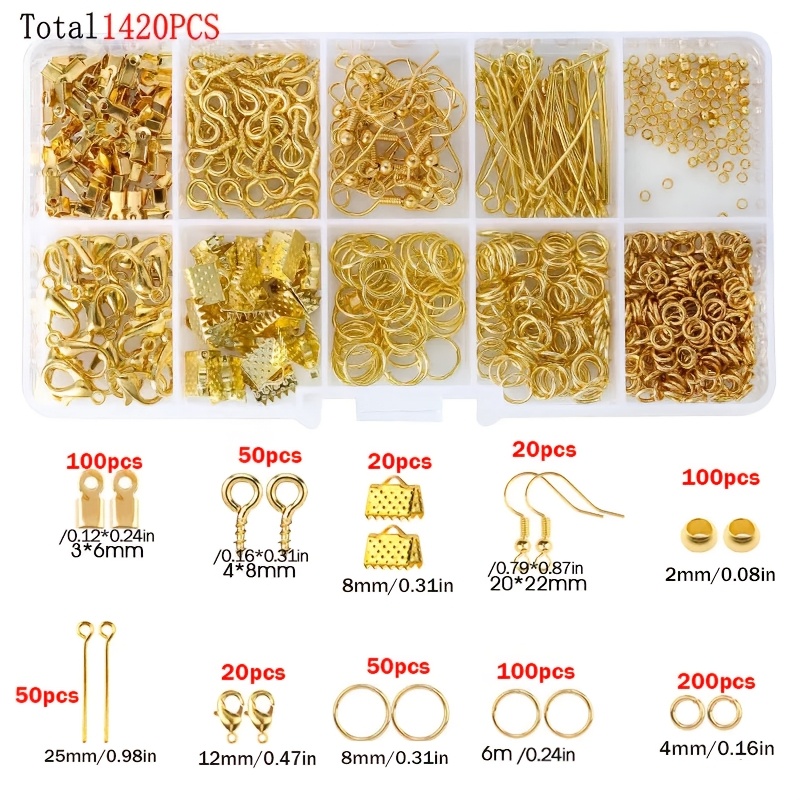 1420 قطعة في صندوق واحد، مجموع - مراجعة Jewelry Making Ring Tool وسعره