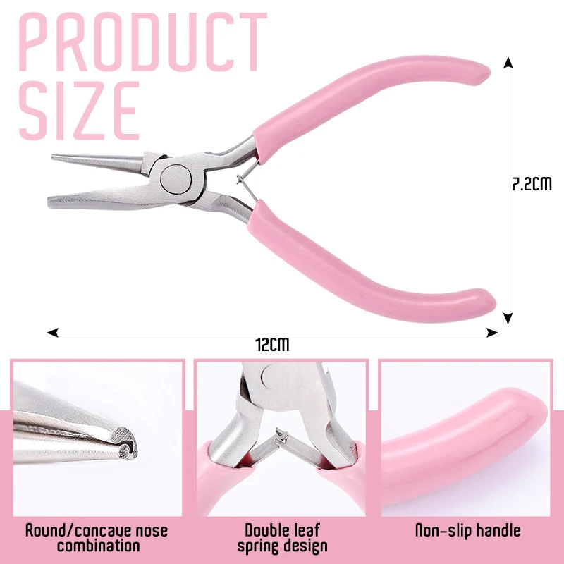 أداة ثني الأسلاك الوردية، كماش - مراجعة Jewelry Making Loop Pliers وسعره