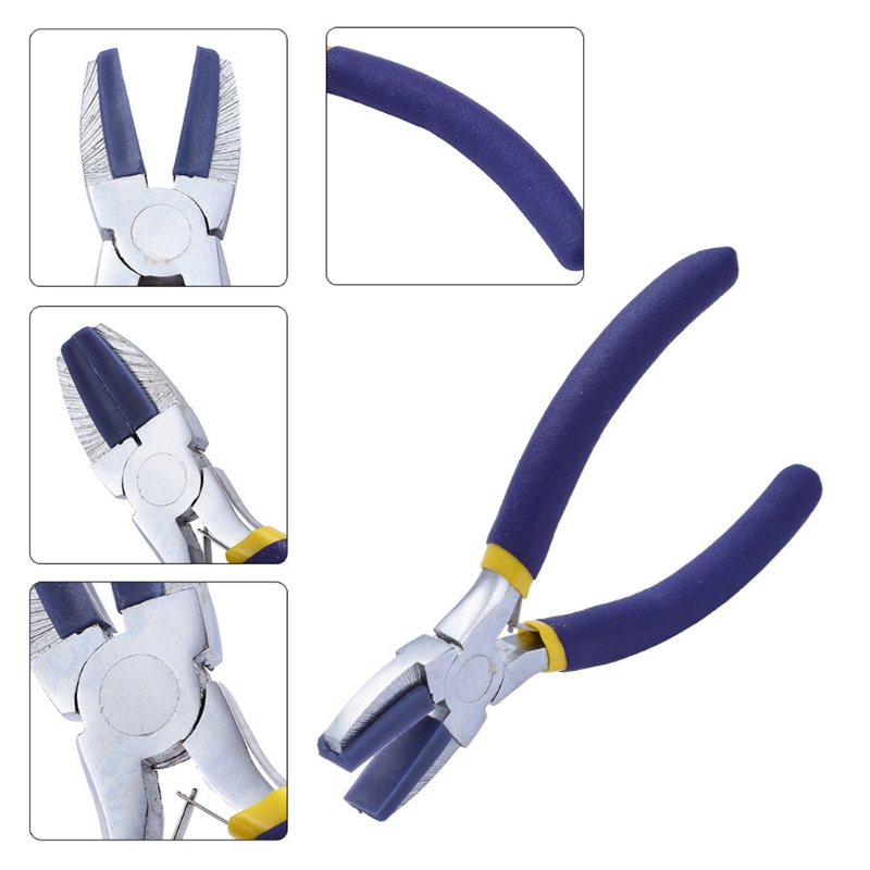 النايلون للرأس الصلب الفك كماش - مراجعة Jewelry Making Loop Pliers وسعره